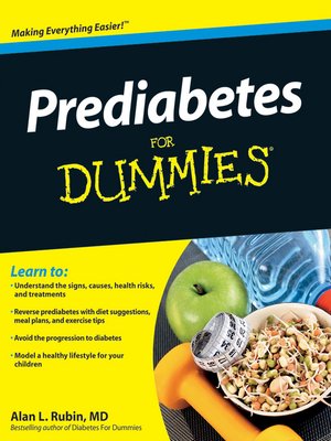 cover image of Prediabetes For Dummies